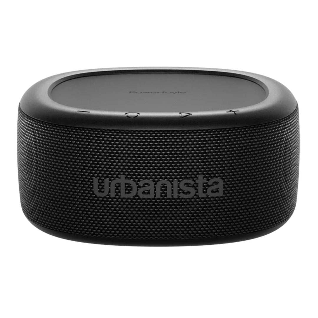 Urbanista Malibu Bluetooth Speaker IP67 Indoor and Outdoor Solar Charging  - Midnight Black | 1037502