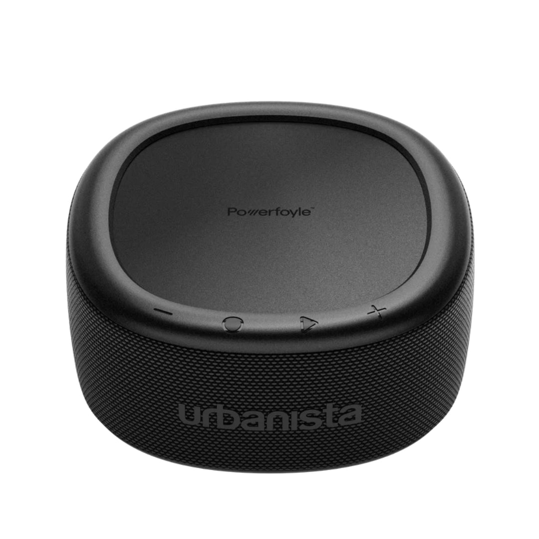 Urbanista Malibu Bluetooth Speaker IP67 Indoor and Outdoor Solar Charging  - Midnight Black | 1037502