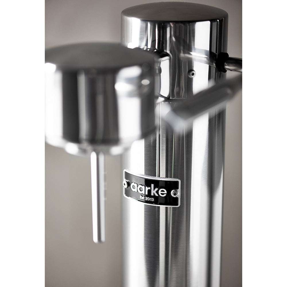 Aarke Carbonator 3 Sparkling Water Maker - Polished Steel | AAC3-Steel