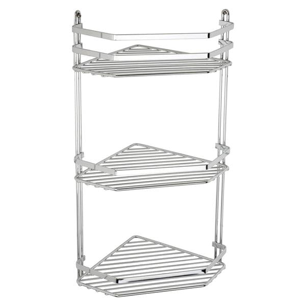 Euroshowers Satina Triple Corner Wire Bathroom Unit | ES57690