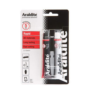 Araldite Rapid Epoxy Glue 2 x 15ml Tubes