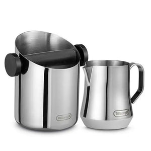 Delonghi Dedica Pump Coffee Machine Bundle Pack - Stainless Steel | ECKG6820.M