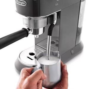 Delonghi New Dedica Arte Manual Espresso Coffee Machine - Grey | EC885.GY