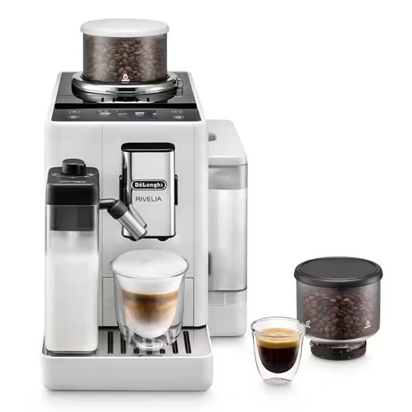 Delonghi Rivelia Bean To Cup Coffee Machine - White | EXAM440.55.W