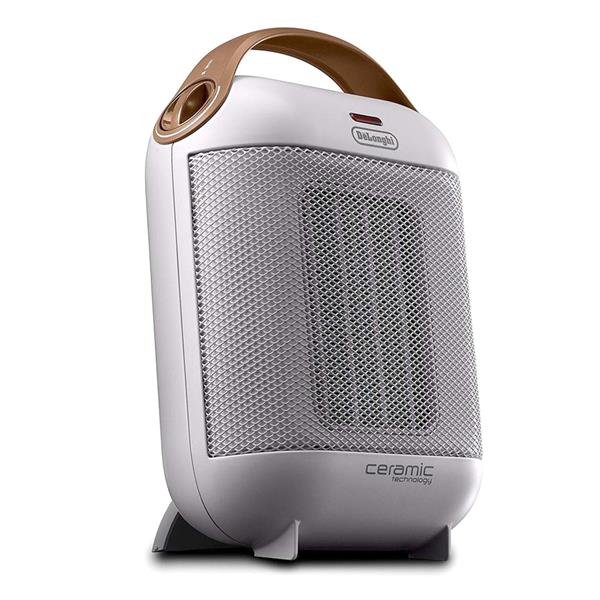 Delonghi Ceramic Capsule Fan Heater 1800W - White | HFX30C18.IW