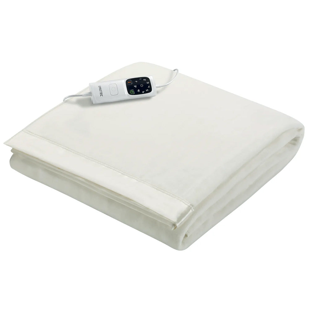 Imetec Double - Solid Fleece Adapto Overblanket Electric Blanket | 16738