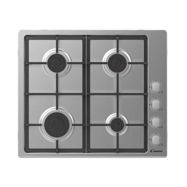 Candy 60cm Gas Hob - Stainless Steel | CHG6LX