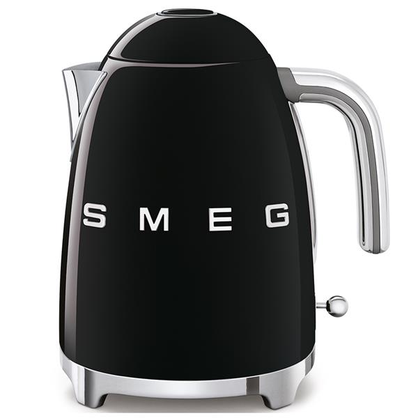 Smeg 1.7 Litre 50's Style Kettle - Black | KLF03BLUK