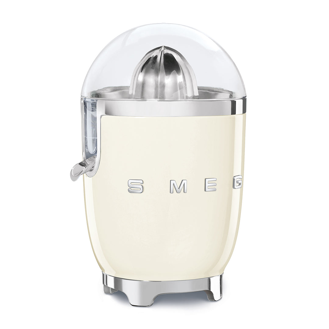 Smeg 50's Retro Style Aesthetic Electric Citrus Juicer - Cream | CJF11CRUK