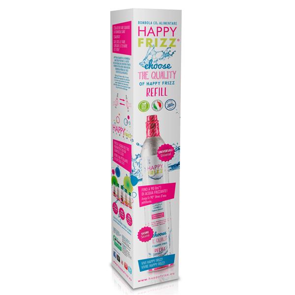 Happy Frizz Co2 Gas Replacement Cylinder 425G | BOM00+RIC00