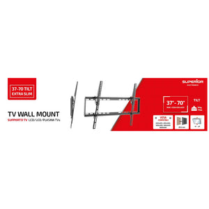 Superior TV Wall Mount Bracket 37" - 70" Tilt Extra Slim | SUPSTV015