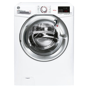 Hoover H-Wash 300 8KG 1400 Spin Washing Machine - White | H3WS485DACE/1-80