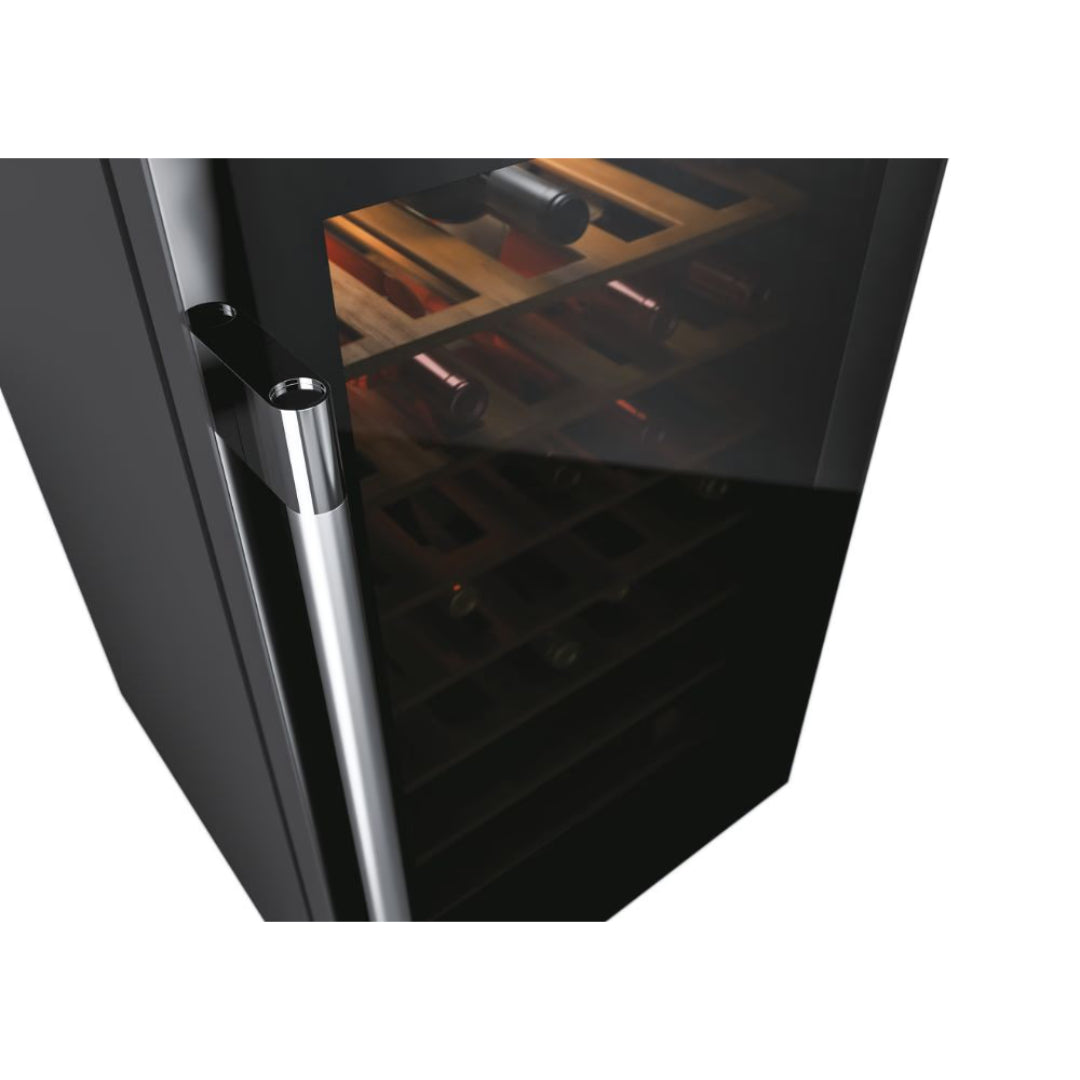 Hoover H-Wine 500 Freestanding 41 Bottles Wine Cooler - Black | HWC150UKW/N