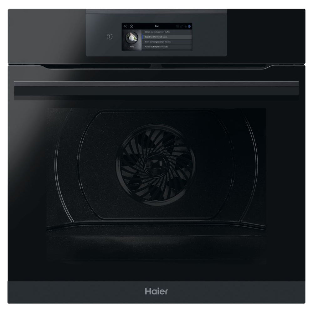 Haier I-Touch Series 6 70 LItre Built-In Electric Single Oven - Black | HWO60SM6T9BH
