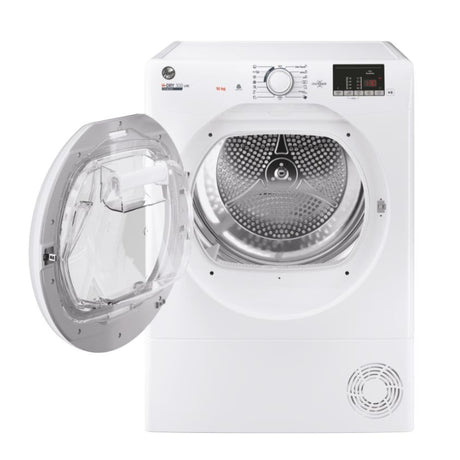 Hoover Aquavision H-Dry 300 10 kg Condenser Tumble Dryer - White | HLEC10DE-80