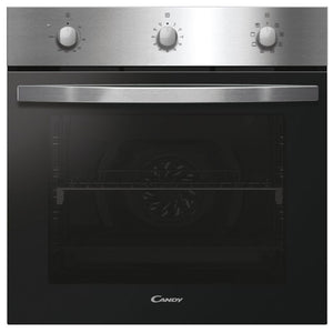 Candy Built In Electric Single Oven and Ceramic Hob Pack - Stainless Steel / Black | PCI27XCH64CCB