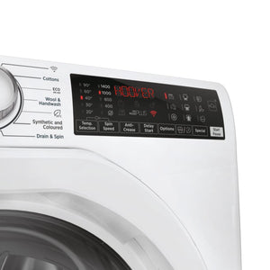 Hoover H Wash 8kg 1400 Spin Washing Machine - White | H3WPS486TAM6-80