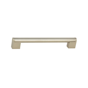 Block key kitchen bar cabinet handle brushed steel 160mm / 188mm | 0031100