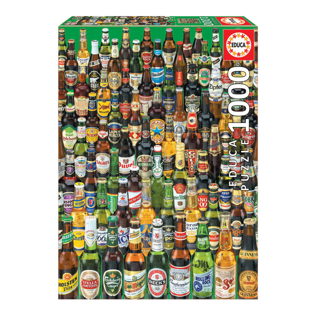 Educa Different Beers Jigsaw Puzzle 1000 Piece | 18307