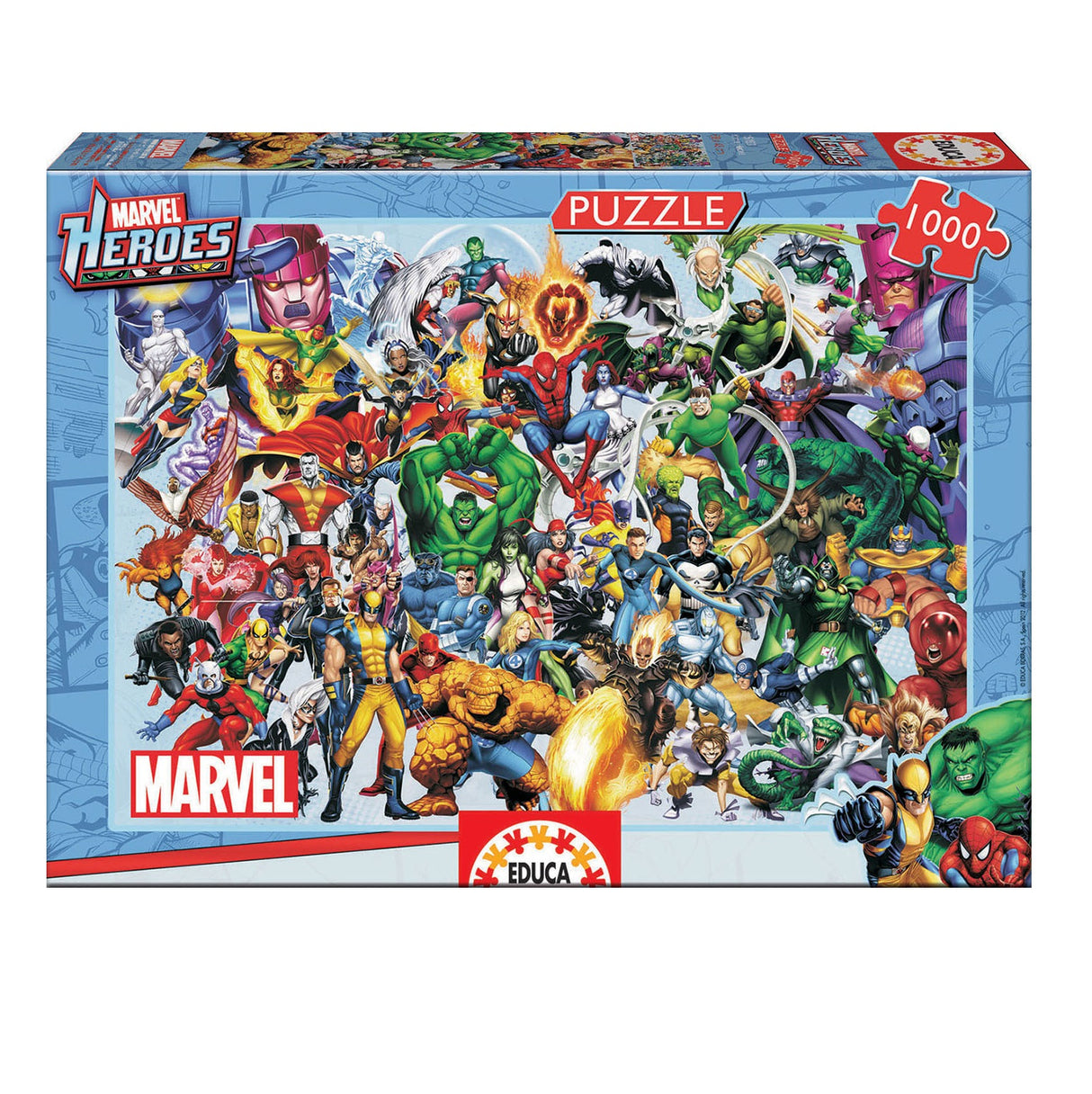 Educa Marvel Heros Jigsaw Puzzle 1000 Piece