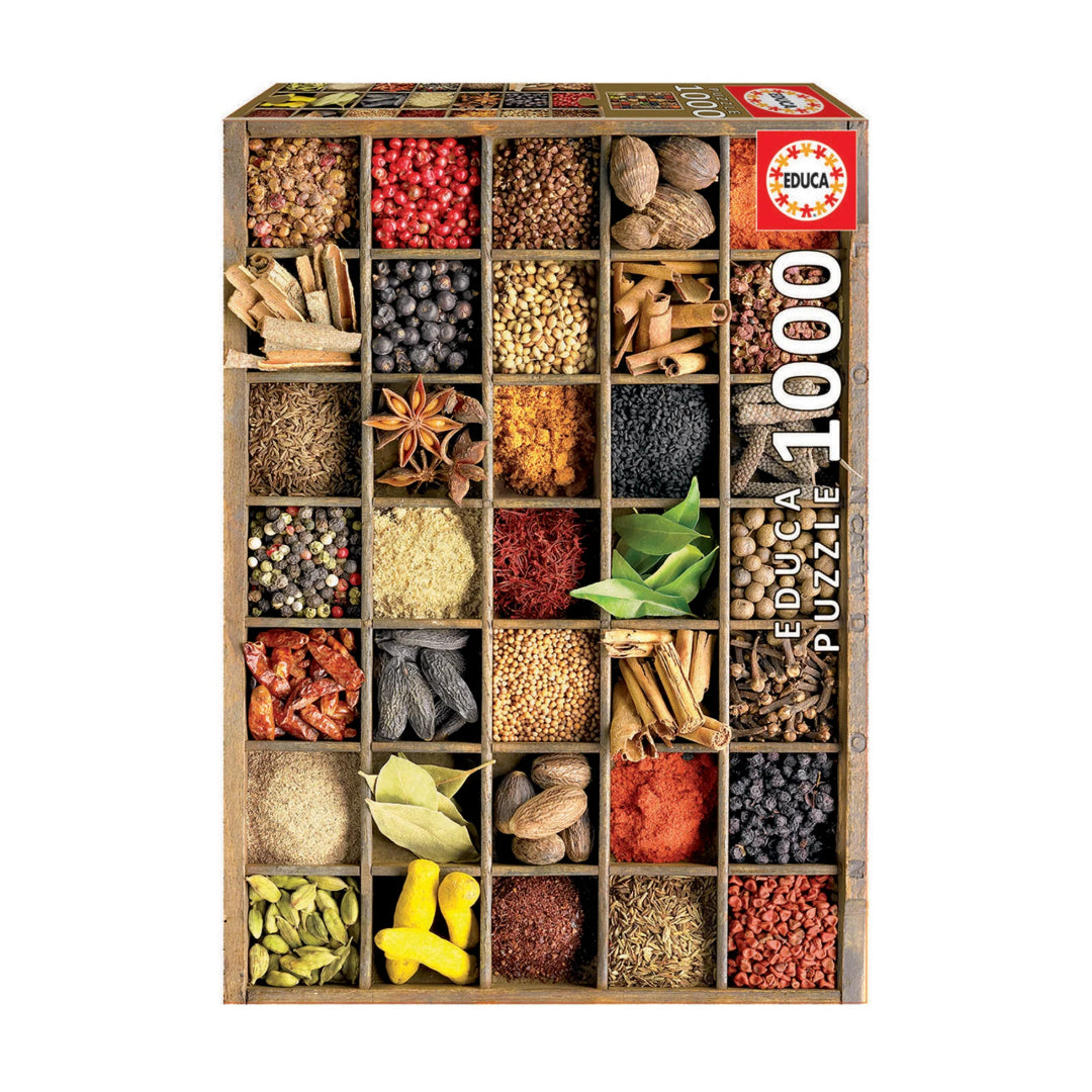 Educa Different Spices Jigsaw Puzzle 1000 Piece | 18307