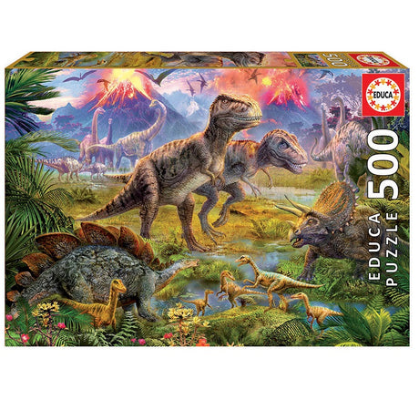 Educa Dinosaur Gathering Jigsaw Puzzle 500 Piece