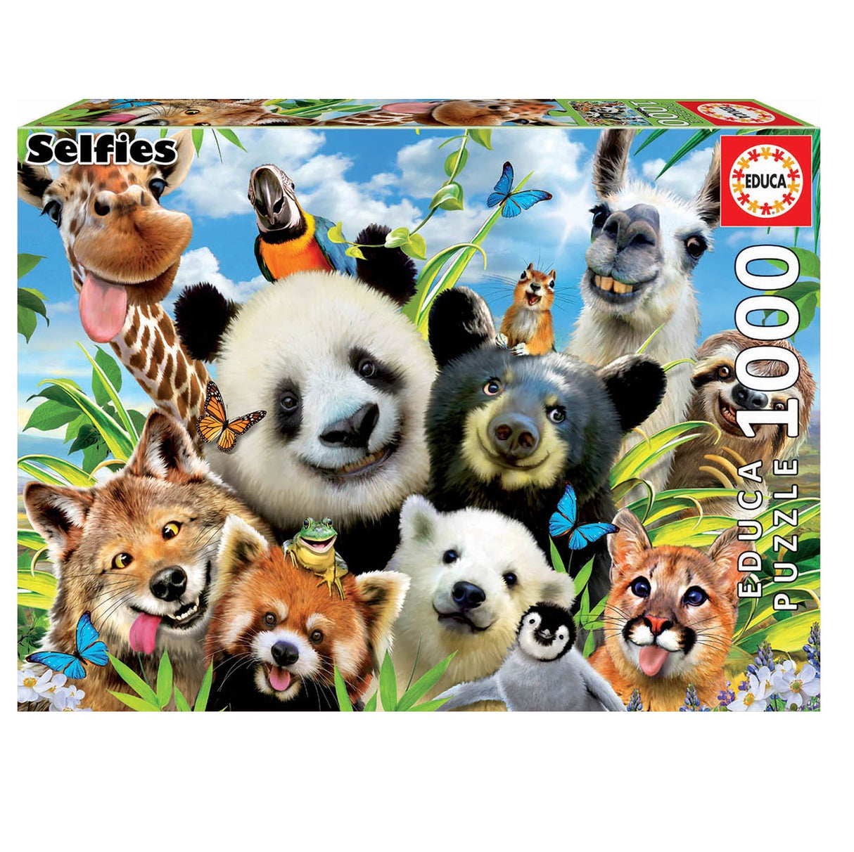 Educa Llama Drama Selfie Jigsaw Puzzle 1000 Piece