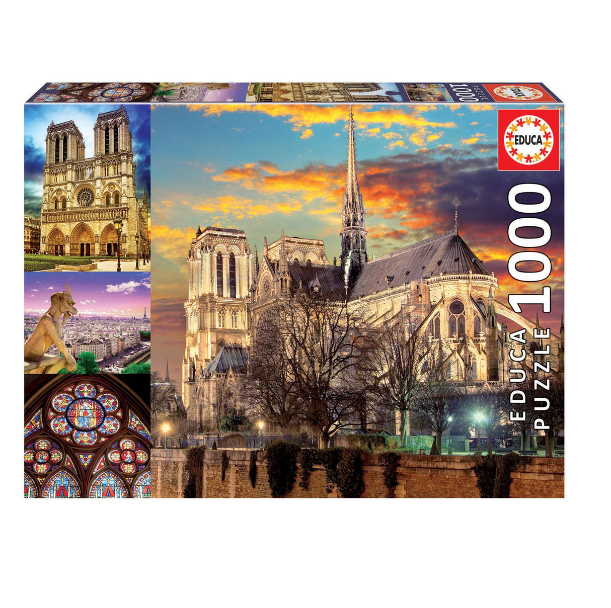 Educa Notre Dame Collage Jigsaw Puzzle 1000 Piece