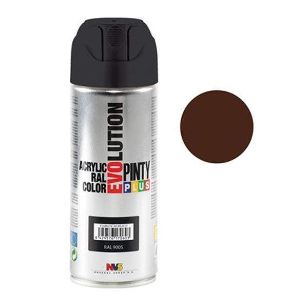 Pinty Plus Evoultion Spray Paint 400ml - Chocolate Brown | PP224801