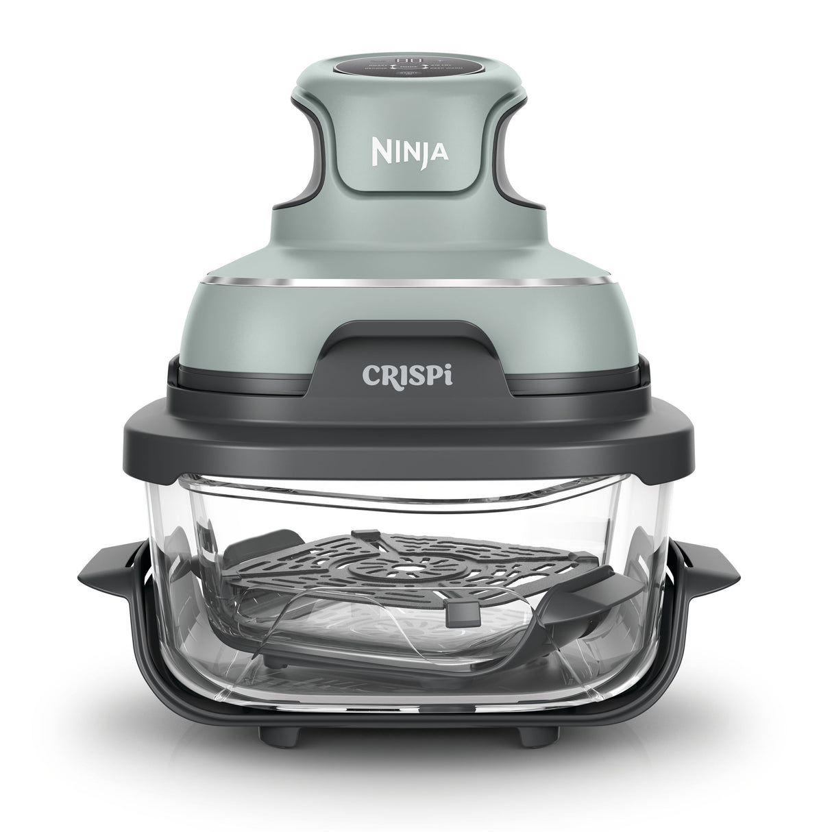 Ninja CRISPi 4 in 1 Portable Glass Air Fryer 4.5 Litre - Sage | FN101UKSG