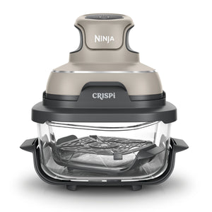 Ninja CRISPi 4 in 1 Portable Glass Air Fryer 4.5 Litre - Stone | FN101UKST