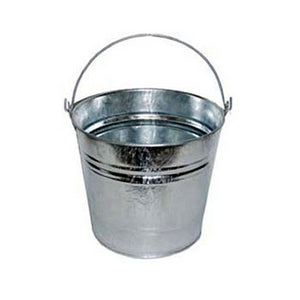Galvanised Bucket 12 Litre 28cm | 0062-02