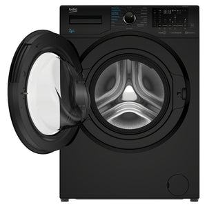 Beko 7kg Wash 4kg Dry Washer Dryer - Black | WDER7440421B