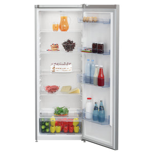 Beko 145.7cm Tall Larder Fridge - Matte Silver | LSG4545S