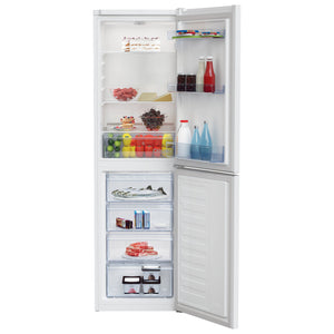 Beko 182.4cm 50/50 Combi Fridge Freezer - Silver | CSG4582S