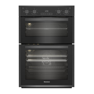 Blomberg Built In Electric Double Oven - Graphite | RODN9202DX