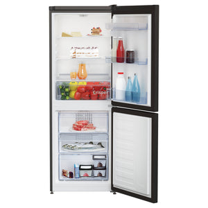 Beko 152.8cm 50/50 Fridge Freezer - Black | CFG4552B