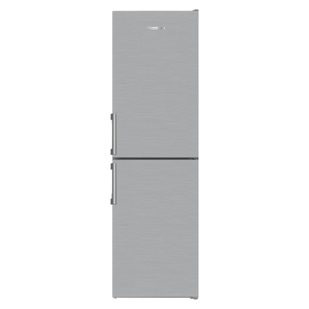 Blomberg 182.4cm 50/50 Frost Free Fridge Freezer - Metallic | KGM4574VPS