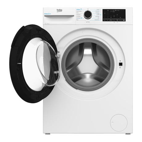 BEKO Pro EnergySpin IronFast 8 kg 1400 Spin Washing Machine - White | BM3WT4841IW