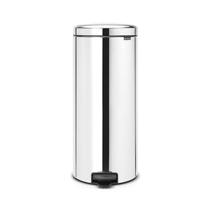 Brabantia 30 Litre New Icon Pedal Bin - Brillant Steel | 114366