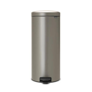 Brabantia 30 Litre New Icon Pedal Bin - Platinum | 114441