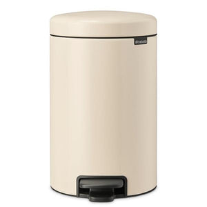 Brabantia 12 Litre New Icon Pedal Bin - Soft Beige | 149924