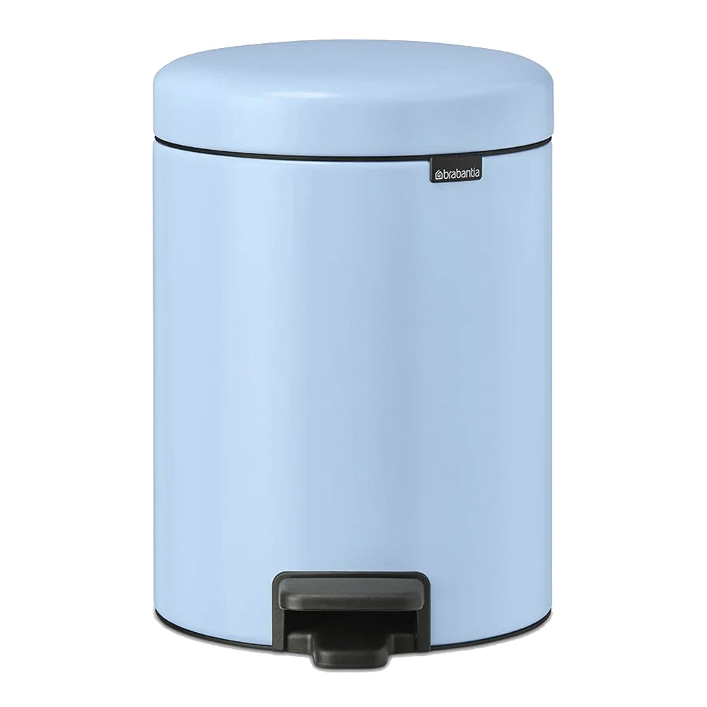 Brabantia 5 Litre New Icon Pedal Bin - Dreamy Blue | 202681