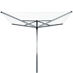 Brabantia 50m 4 arm Topspinner Rotary Clothes Line with Soil Spear