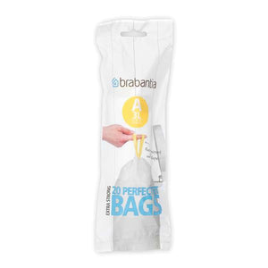 Brabantia A 3 Litre Extra Strong Bin Bags 20 Pack | 311727