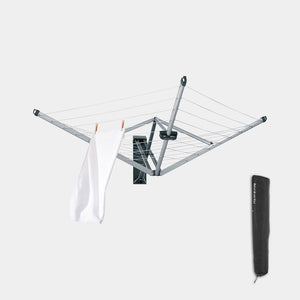 Brabantia Wallfix Retractable Clothesline Dryer with Protection Cover | 375842