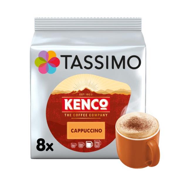 Bosch Tassimo Kenco Cappuccino Coffee Pods 8 Pack | 4041300