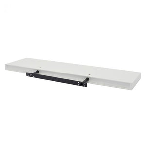 Duraline High Gloss Floating Shelving 60cm x 23.5cm - White | B1171745