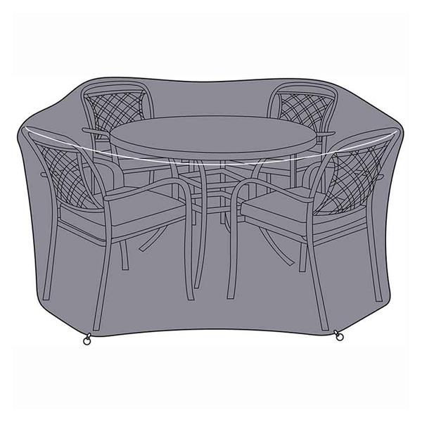 Hartman Cover for 4 Seat Round Dining Garden Furniture Set | 241530