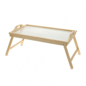 Foldable Wooden Bed Serving Tray